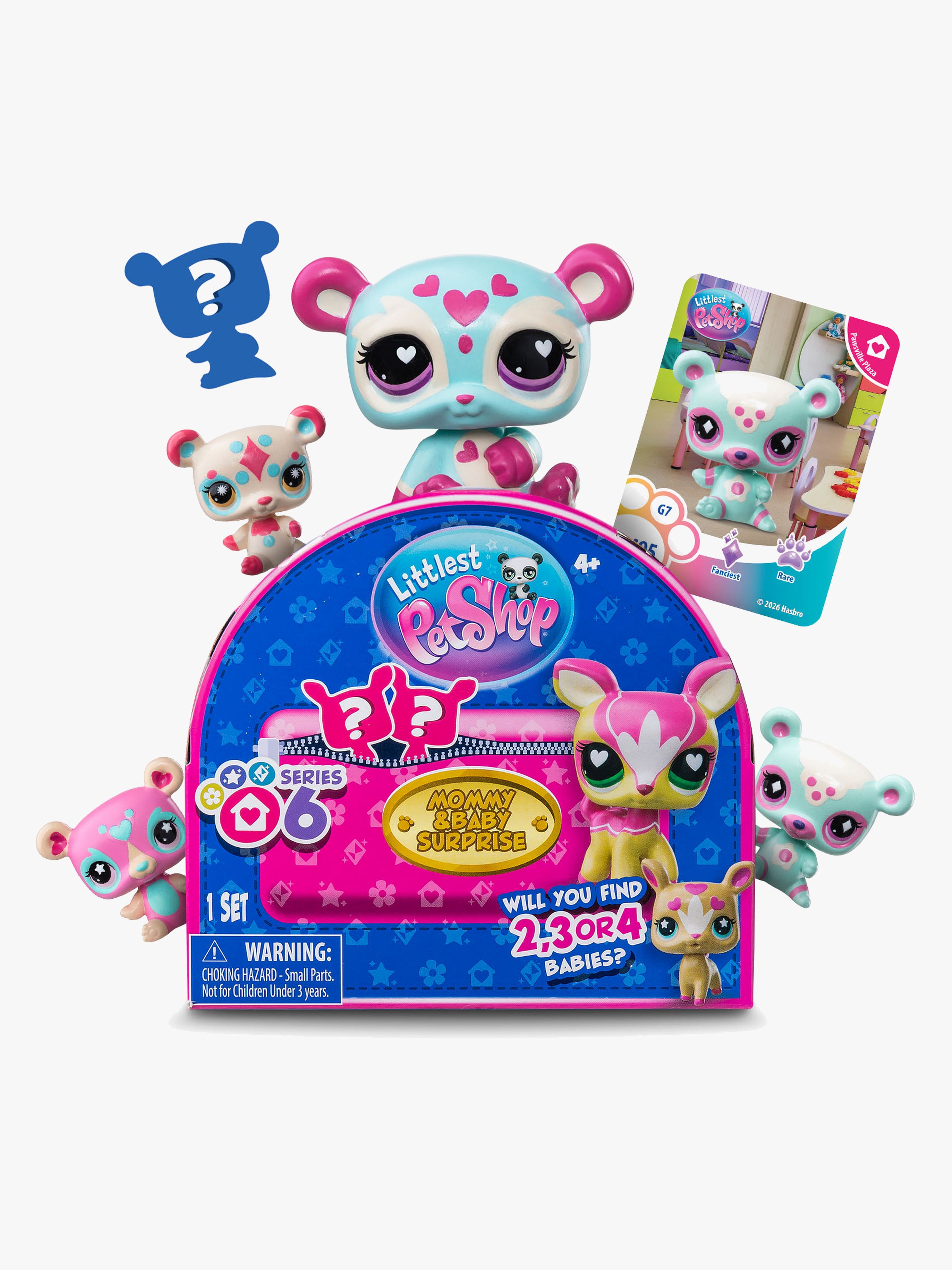 Littlest Pet Shop Lekset Mamma &  Bebis Blandad
