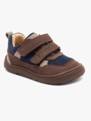 Bisgaard Elroy Barefoot Sneakers, Dark Brown