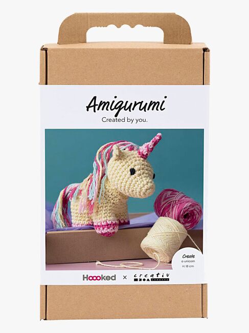 Creativ Company Virkset Amigurumi Enhörning DIY