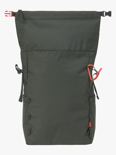 Lässig Outdoor Skötväska Ryggsäck med Rullöppning, Dark Olive