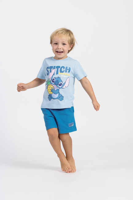 Disney Lilo & Stitch T-shirt & Shorts, Blå