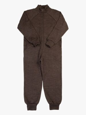 Joha Jumpsuit Merinoull, Drk. Brown