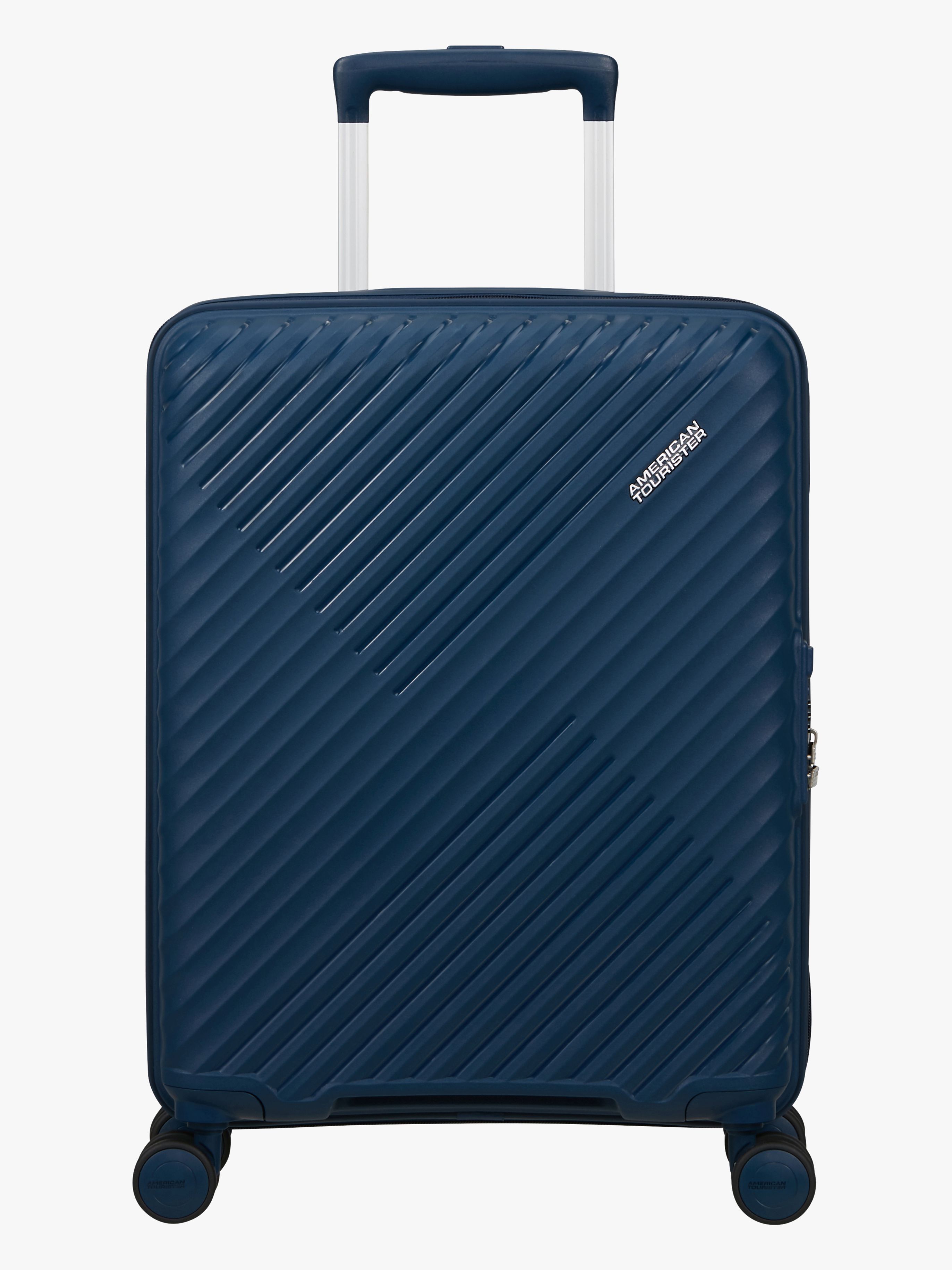 American Tourister Diablast Spinner Resväska 35L, Darkwave Blue