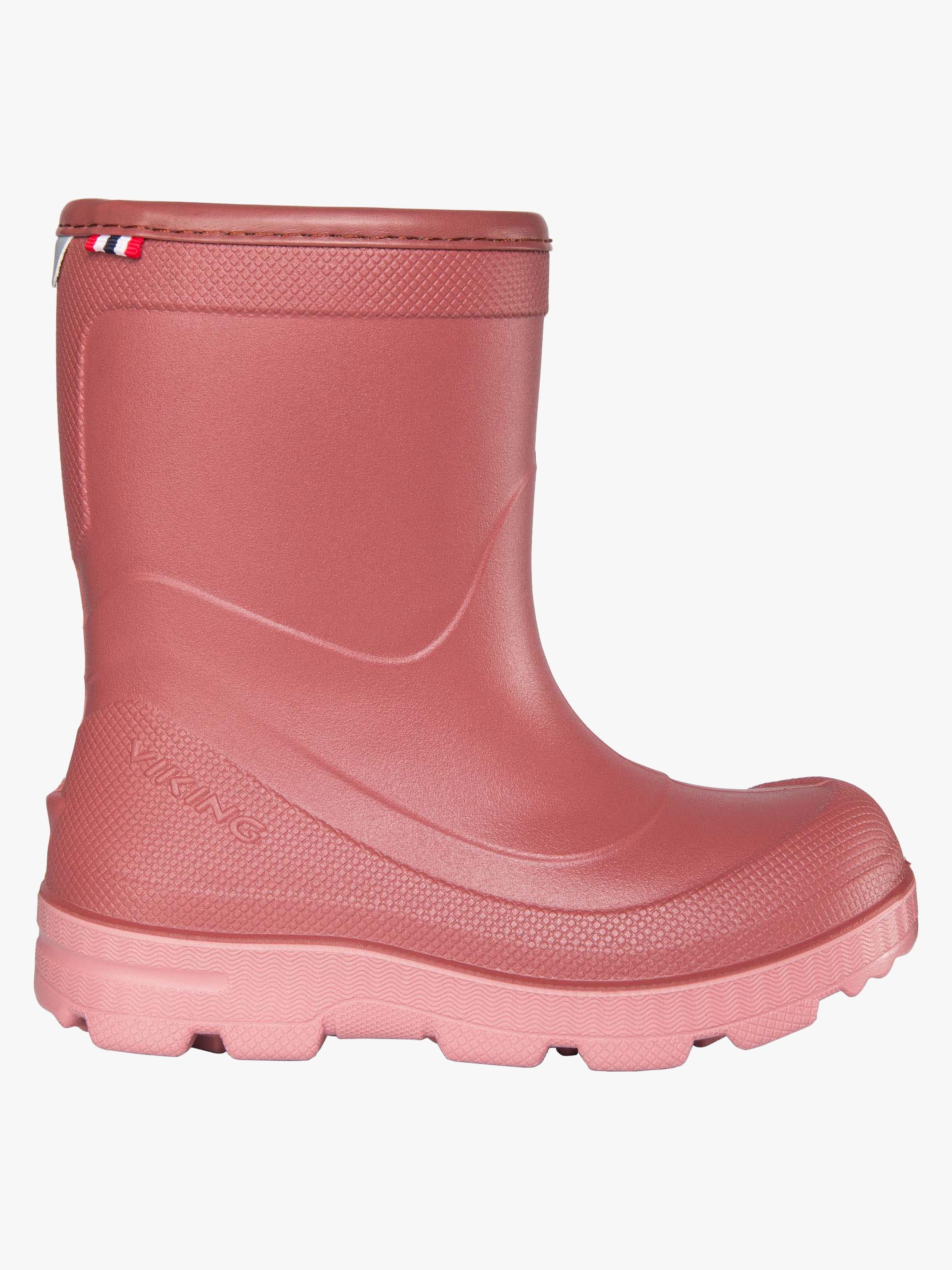 Viking Ecorox 1.0 Fodrade Gummistövlar, Pink/Light Pink, 39