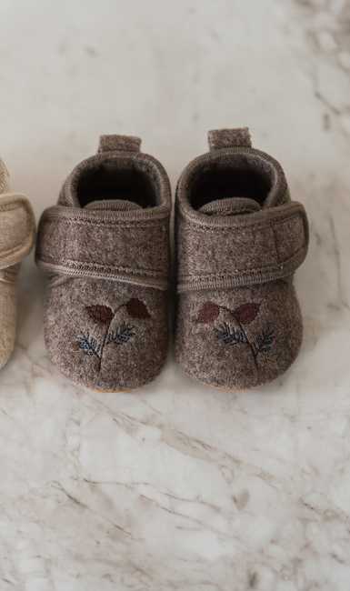 Mikk-Line Inneskor Ull, Melange Denver