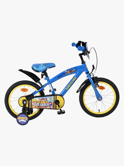 Paw Patrol Rubble & Crew Cykel 16 Tum, Blå