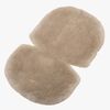Tinkafu Lammskinn Bubble Sittdyna, Taupe