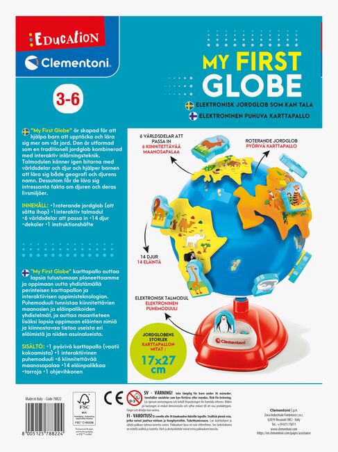 Clementoni Education Min Första Jordglob