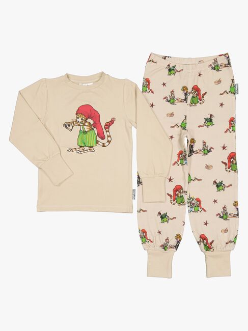 Geggamoja Pettson Och Findus Pyjamas 2-Delad, Beige 3867-16-1448_1.jpg