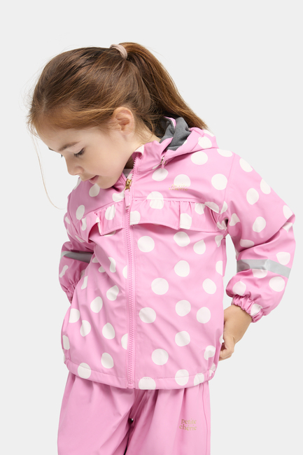 Petite Chérie Atelier Aline Fodrat Regnställ, Purple Dots