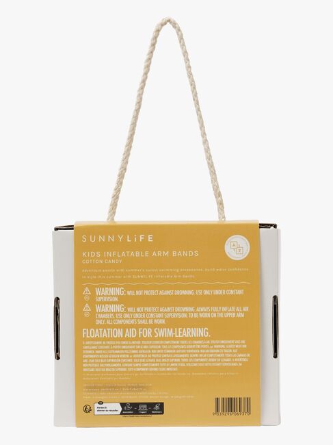 SUNNYLiFE Armpuffar, Cotton Candy Glitter