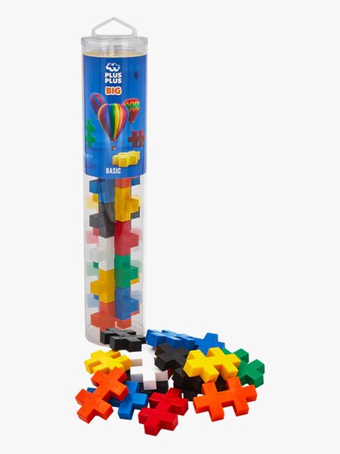 Plus-Plus BIG Byggset med Basplatta & Tub 3x15 Delar