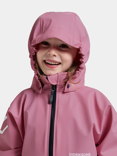 Didriksons Waterman Regnställ, Light Heather Pink