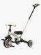 QPlay Stager 3-i-1 Transformerbar Trehjuling, Brun
