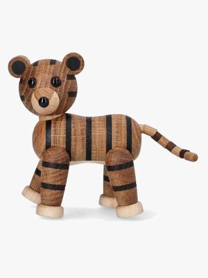 Spring Copenhagen Holzdekoration Shiva Tiger 12 cm