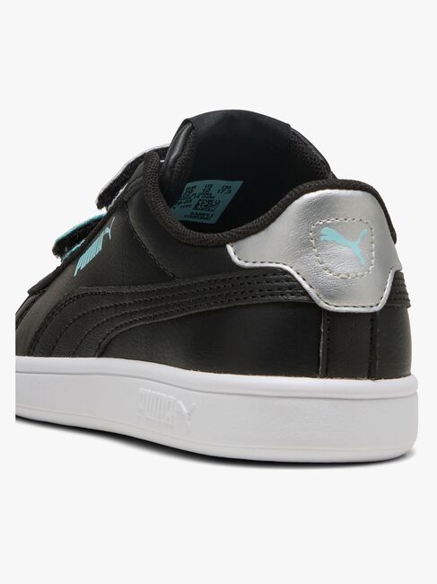 Puma Smash 3.0 Glitter Velcro V PS Sneakers, Svart