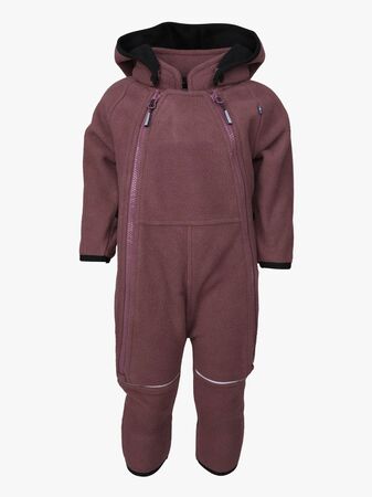 Lindberg Vindel Vindfleeceoverall, Dry Rose