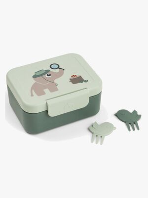 Done By Deer Tiny Trails Eväsrasia + Snack Picks, Green