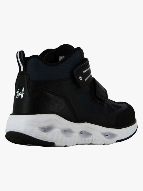 Leaf Kumla  Blinkande Sneakers, Svart