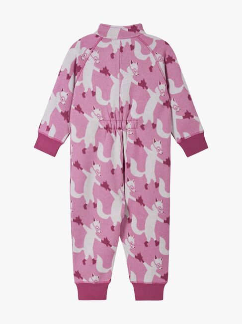 Reima Myytti Fleeceoverall, Mauve Pink