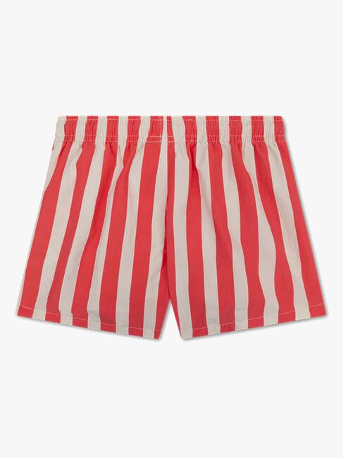 Swim Essentials Badshorts, Lobster Stripe Beige/Red