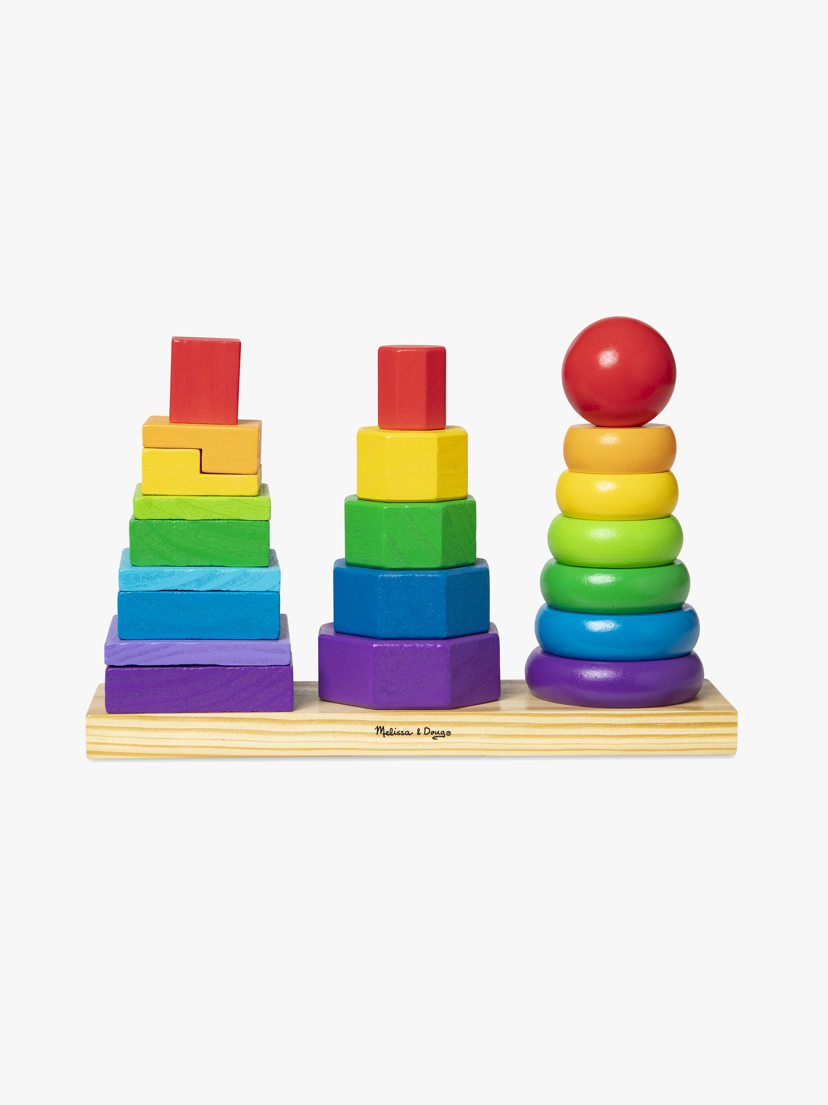 Melissa &  Doug Stapeltorn med Klossar