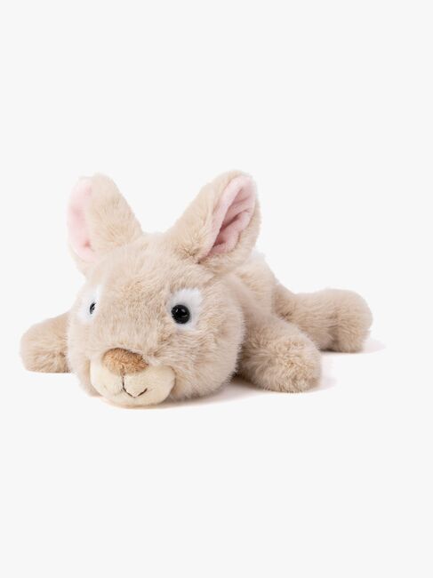 Teddykompaniet Gosedjur Liggande Kanin 28 cm, Beige