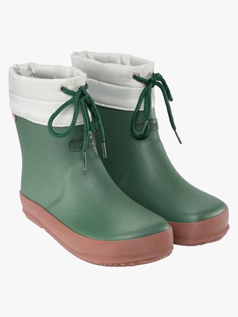 Viking Alv Barefoot Gummistövlar, Dark Green