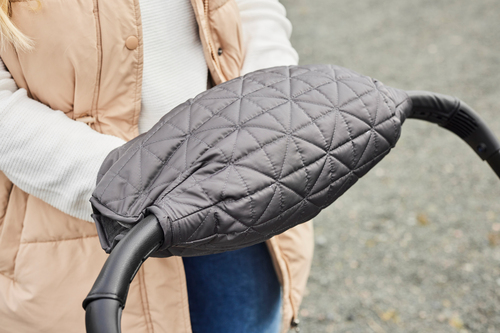 Oh, Poppy! Luna Quilted Handvärmare, Anthracite Gray