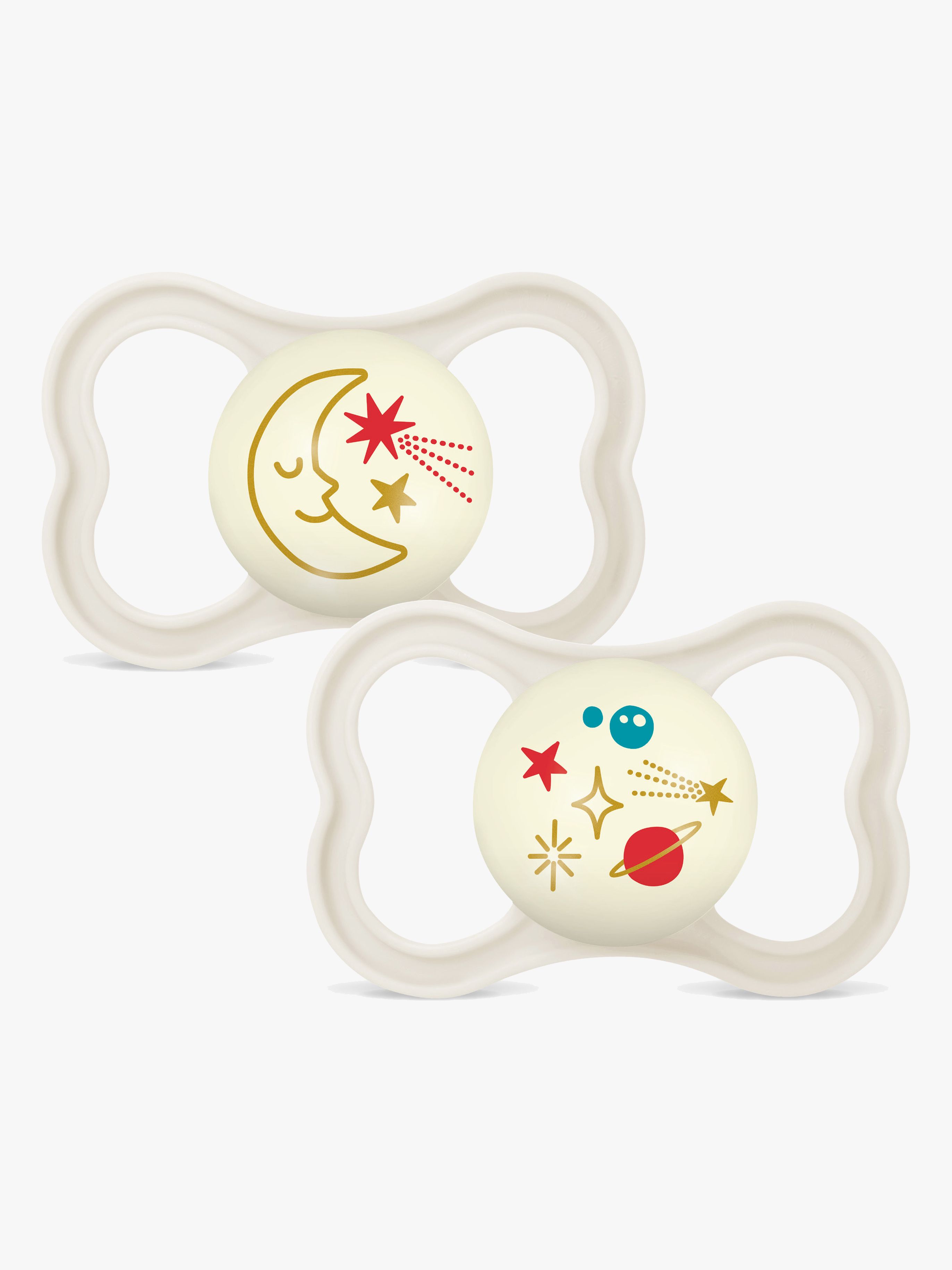 MAM Air Night Silikon Nappar 6-16m, Neutral