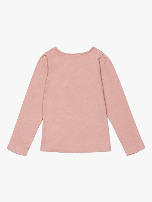 Luca & Lola Fabianna Långärmad T-shirt, Pink