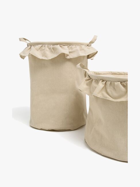 Alice & Fox DEMI Förvaringskorgar 2-Pack, Beige Linen