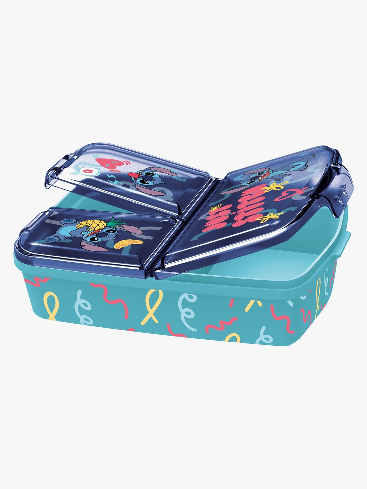 Disney Lilo and Stitch Smörgåslåda med Fack, Blue