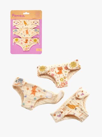 Djeco Blöjset Till Docka 3-pack