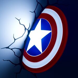 Paladone Marvel Avengers Captain America Vägglampa
