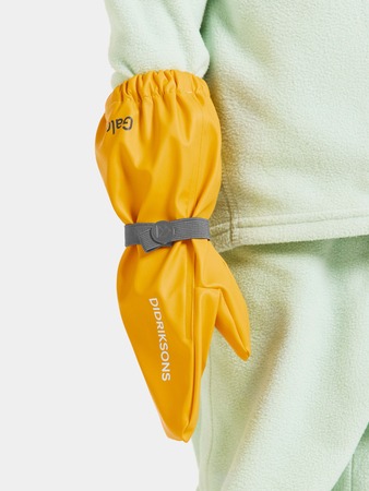 Didriksons Glove Regnvantar, Oat Yellow