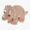 Teddykompaniet Dino Triceratops Gosedjur Stort, Aprikos