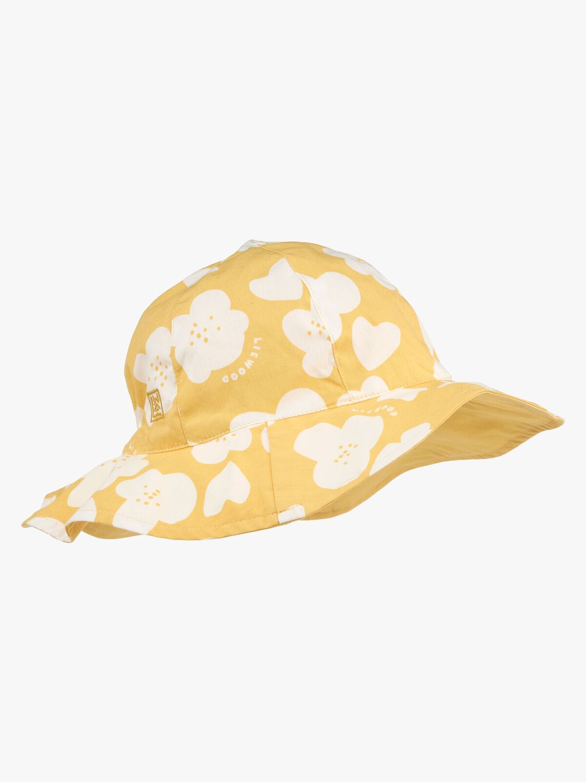 LIEWOOD Amelia Solhatt Vändbar, Flower/Lemon Yellow
