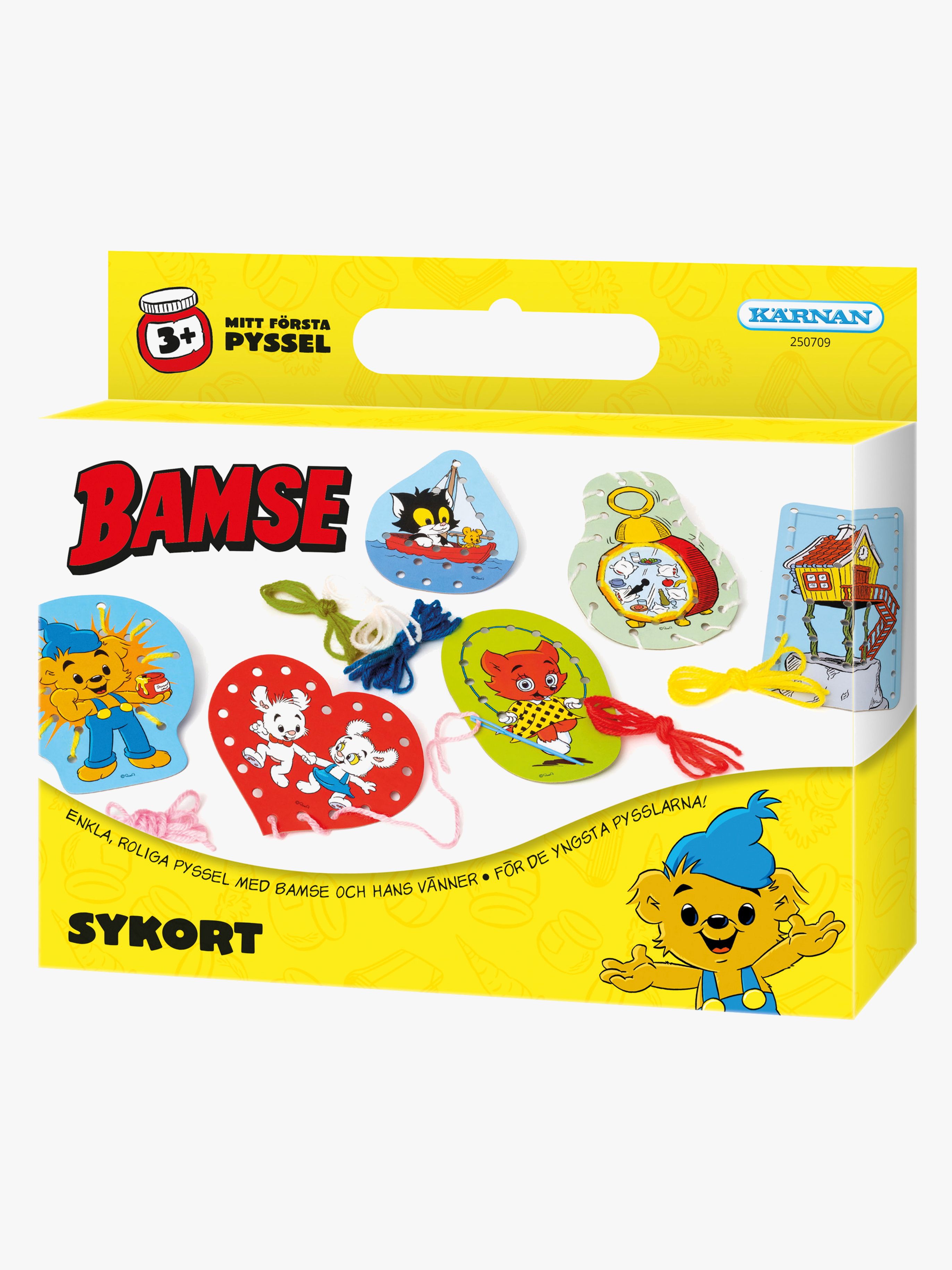 Kärnan Kul Att Skapa Bamse Sykort Pysselset