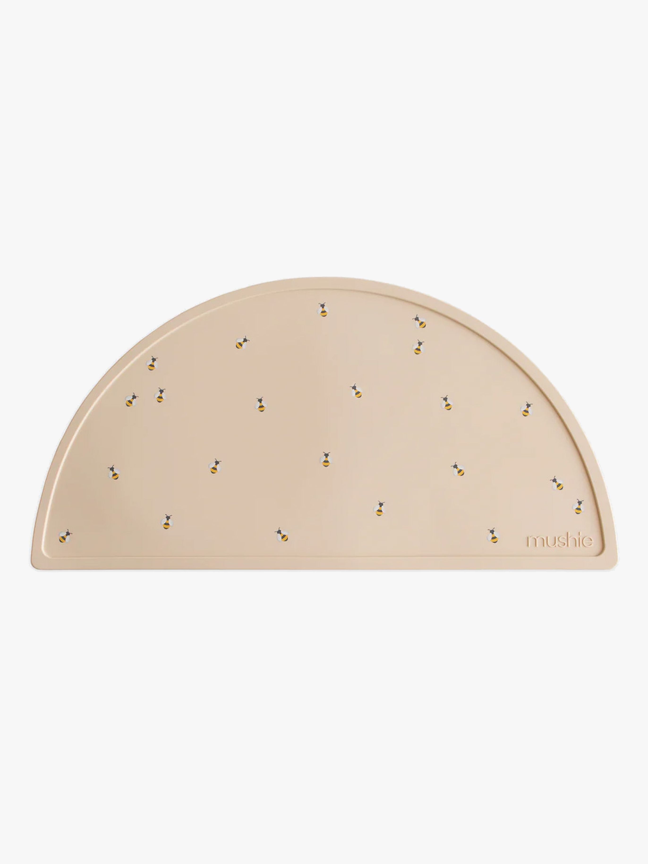 Mushie Bordsunderlägg Silikon Bees, Beige