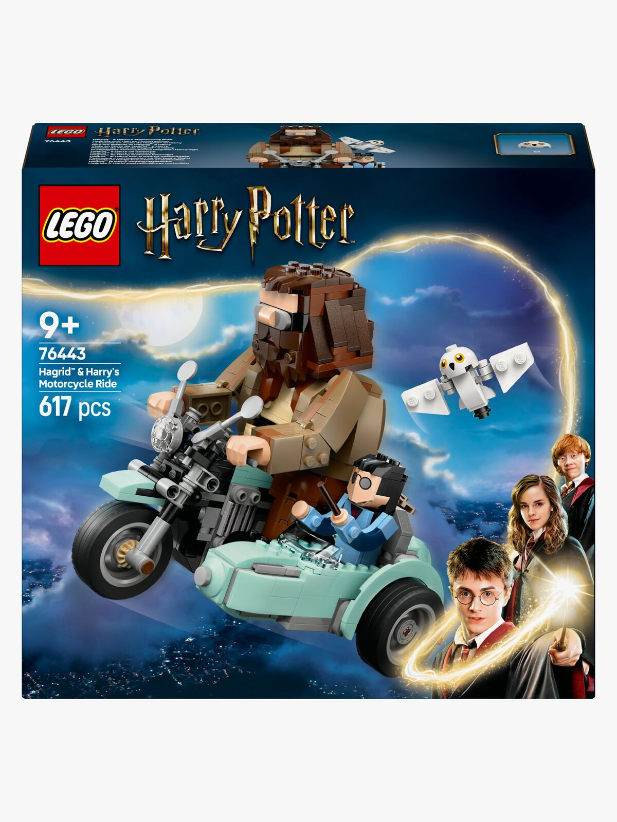 LEGO Harry Potter 76443 Hagrids och Harrys motorcykeltur