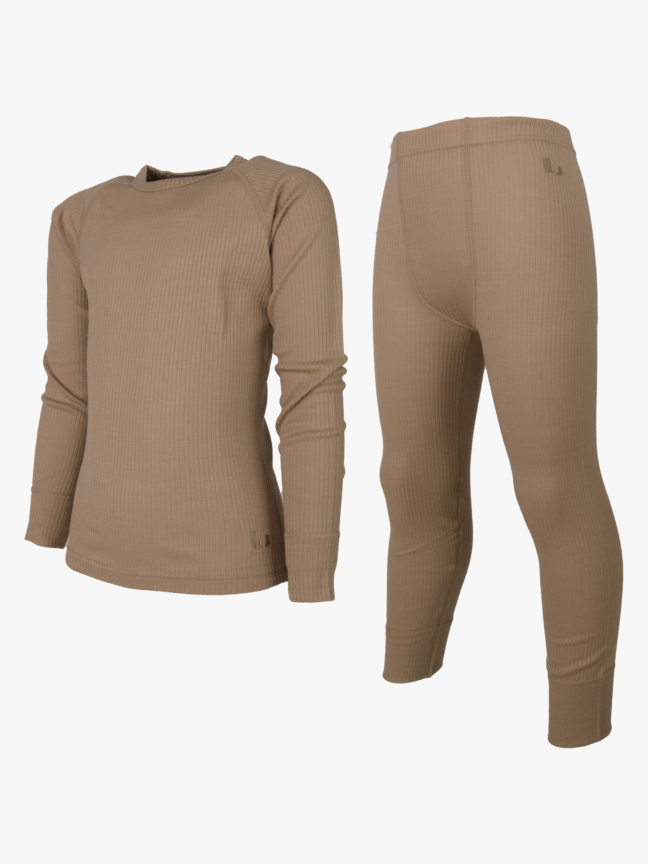 Lindberg Rib Merino Underställ Merinoull, Beige, 100