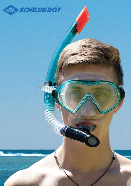 Schildkröt Snorkelset Cayman 3 Delar, Turkos 940003-4796_4a.jpg