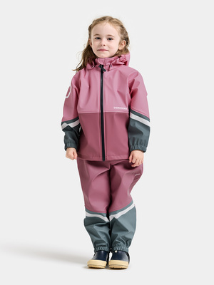 Didriksons Waterman Regnställ, Light Heather Pink