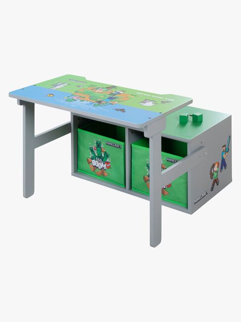 Minecraft Fällbar Förvaringsbänk med Bord, Multi