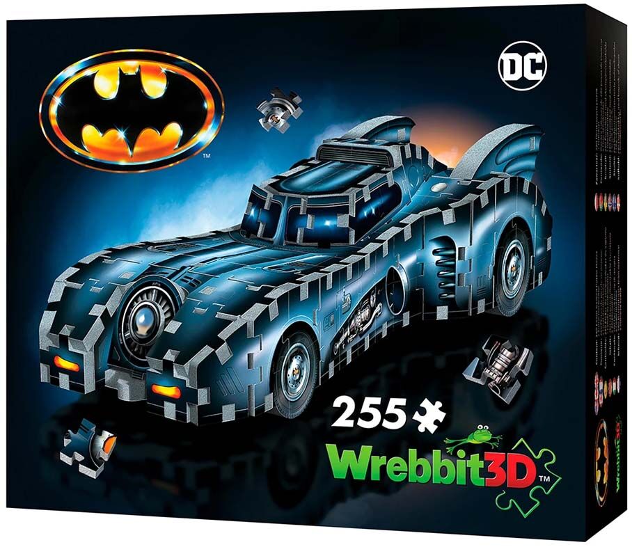 Wrebbit 3D-pussel Batmobile 255 Bitar