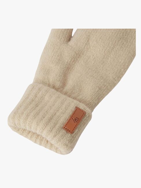 BabyMocs  Stickade Vantar, Beige