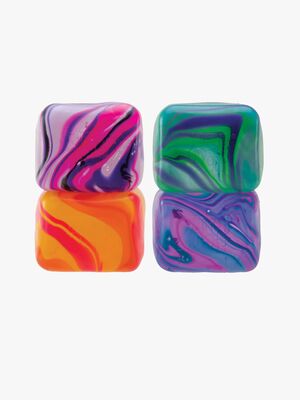 NeeDoh Nice Cube Swirl Stressboll Blandad