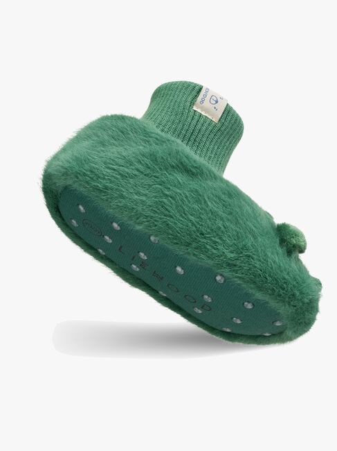 LIEWOOD Beth Crocodile Plush Inneskor, Garden green