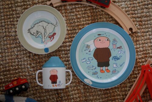 Alfons Åberg Barnservis 3 Delar